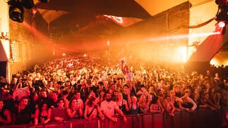 Photo of the crowd at a Repercussion party at Warehouse Project.