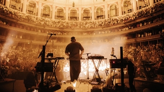 Photo of Bonobo performing at the Royal Albert Hall.