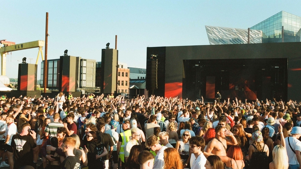 Crowd shot from AVA Festival