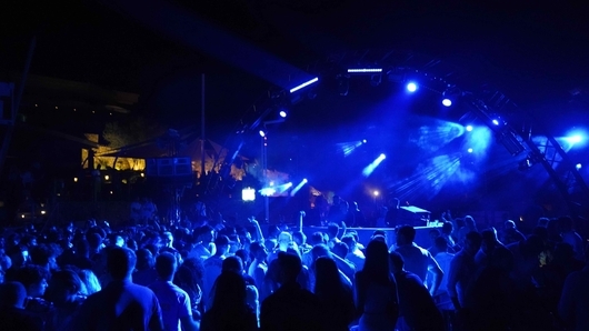 dancefloor at Cavo Paradiso