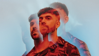 Patrick Topping in a shirt on a blue background