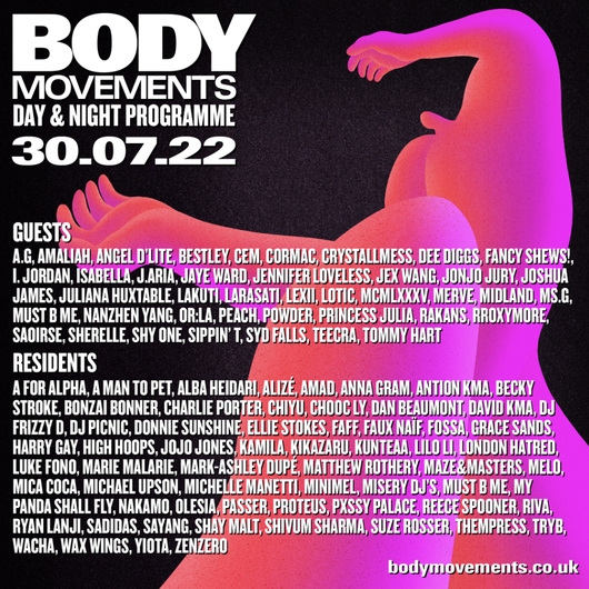 Body Movements flyer